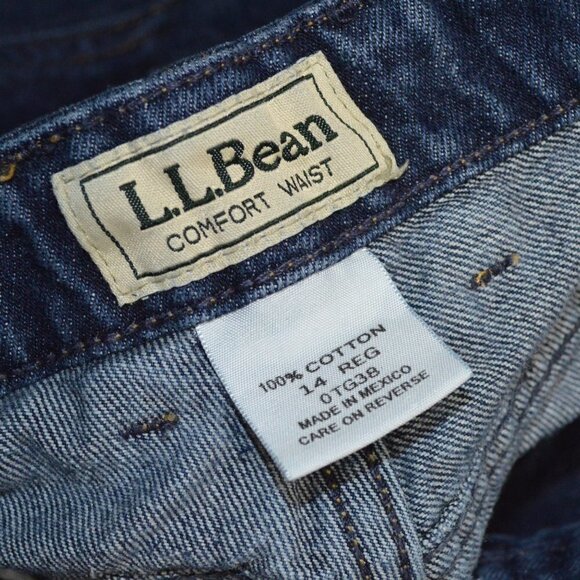 Vintage LL Bean  Elastic "Comfort" Waist Jeans - Picture 2 of 3